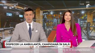Dispecer la ambulanţă şi campioană la fitness