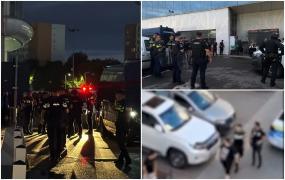 Scandal violent între două clanuri în Capitală: agresorii s-au bătut iar şi în faţa secţiei de poliţie