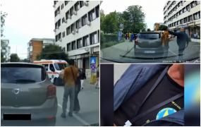 Un livrator străin, lovit de un paznic de la Spitalul Judeţean Arad. Omul adusese o comandă: 