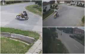 Ultimele clipe din viaţa celor doi tineri aflaţi pe motocicletă, surprinse de camere de supraveghere, în Timiş