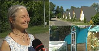 Reacţia unei turiste din Germania care a venit în camping în România: Avem aer curat şi cerul deasupra noastră