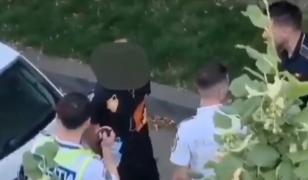 Urmărire ca în filme în Focşani. Un şofer băut şi-a abandonat maşina şi a fugit pe jos