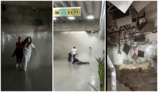 Momentul cutremurelor devastatoare, surprins pe aeroportul din Venezuela: 
