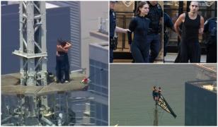Cine sunt cei doi ruși care s-au urcat pe antena de pe Empire State Building. Cerere în căsătorie la 400 de m