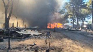 Incendiu de vegetație pe o suprafață de 2 hectare, în Mizil. Ce amenzi riscă cei care ard vegetația uscată