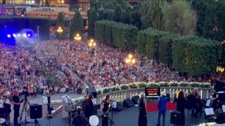 Nostalgie și emoție la Iași. Al Bano a cântat în fața a peste 10.000 de spectatori