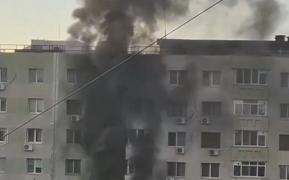 Incendiu puternic într-un bloc din Sectorul 2 al Capitalei. 28 de oameni au fost evacuaţi