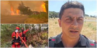 Scene apocaliptice în Europa: flăcările au pârjolit sute de hectare. Mărturia unui pompier român în Franța