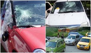 Pagube de mii de euro făcute de doi adolescenți într-o parcare. Polițiștii i-au identificat
