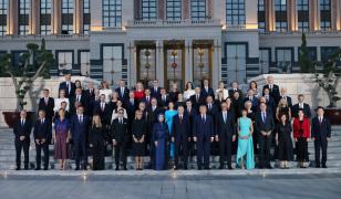 Ce preparate au mâncat Nicuşor Dan şi liderii NATO la dineul de la Ankara