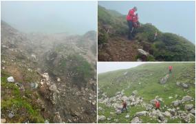 Au reînceput căutările turistului britanic dispărut în luna noiembrie în munţii Bucegi