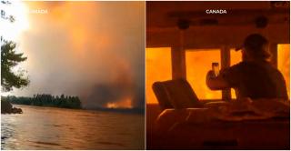 Canada, sufocată de peste 800 de incendii de vegetație. Marile orașe au fost învăluite de o ceață portocalie