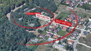 Două blocuri cu 128 de apartamente, gard în gard cu depozit de muniții. 18 militari și un general, la DNA