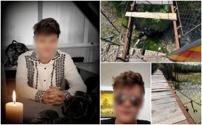 El este adolescentul care a căzut de pe podeţ în Suceava. Mirel ar fi împlinit 18 ani peste 2 săptămâni