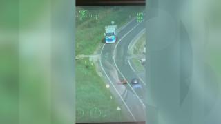 Un şofer al unui bolid de 500.000 de euro a rămas fără permis, după ce a fost văzut din elicopter de poliţişti