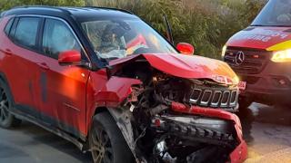 Accident grav în Bosanci. Două mașini s-au ciocnit frontal, patru persoane au ajuns la spital