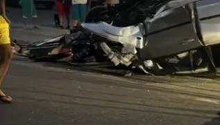 Un copil de 5 ani din Vrancea şi mama lui, la spital după ce maşina în care se aflau a lovit un cap de pod