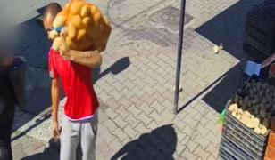 Un bistriţean a furat un sac de cartofi din faţa unui magazin, apoi a revenit pentru "desert"