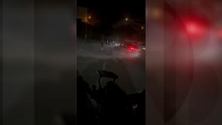 Tânăr, prins în timp ce făcea drifturi în Portul Tomis cu pasageri în maşină. Cu cât a fost amendat