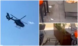 Pagube provocate de un elicopter care a aterizat într-un centru de echitaţie din Constanţa. Pe cine a luat
