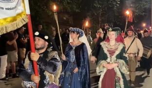 Suceava s-a întors sute de ani în timp: Străzile au fost împânzite de cavaleri, domnițe și străjeri