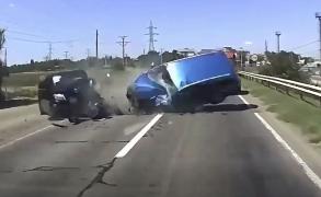 Ultimele clipe din viața celor doi soți care au murit în accidentul din Brăila, surprinse de o cameră