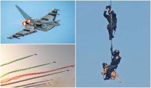 Acrobații și demonstrații tactice la BIAS 2026. F-16, Hercules și Frecce Tricolori, pe cerul Capitalei