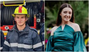 Ultimele clipe din viaţa Andreei, studenta ucisă de iubitul pompier, surprinse de o cameră