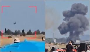 Doi piloţi şi-au pierdut viaţa după ce un F-4 s-a prăbuşit în timpul unui spectacol aviatic în Grecia