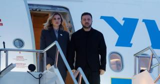 Avionul lui Zelenski, "la un pas să fie lovit" de o dronă după decolarea din Republica Moldova