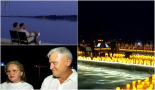"Chiar e ceva inedit". Reacţia unui spectator la concertul de muzică clasică cu mii de lumânări din Slatina