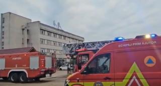 Clipe de panică la Spitalul Clinic Constanţa. Fumul nu s-a propagat către secţii