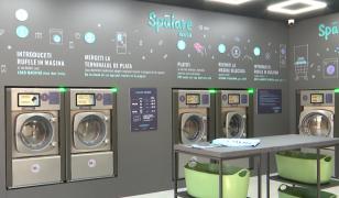 Au apărut spălătoriile self service în România. La 10 kg de rufe, prețul e 30 de lei