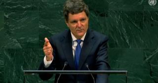 Discursul lui Nicuşor Dan la ONU: Rusia nu ameninţă doar Ucraina. Europa, ținta unui război hibrid
