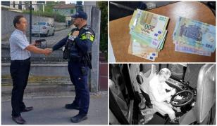 Momentul în care o femeie găsește 11.500 de euro într-un troleibuz în Cluj. Ce a făcut șoferul