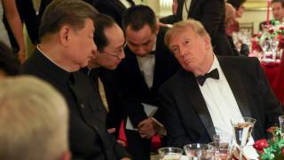 Meniul de la dineul Trump-Xi Jinping: biban în crustă de susan şi legume chinezeşti