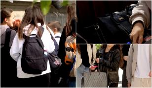 Uniforma, lăsată repetentă la liceu. Genți de mii de lei și bluze scurte pe holurile școlii