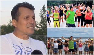 A descoperit zumba la 31 de ani şi şi-a schimbat viaţa. Andrei are azi sute de mii de fani şi dansează oriunde