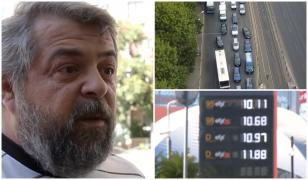 Reacția unui șofer la noile scumpiri la benzină: "De două luni nu mai circul cu maşina, din cauza prețului"