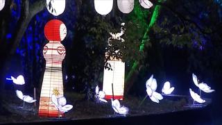 Spectacol de lumini la Grădina Botanică. Peste 200 de instalaţii, pe un traseu de 1,5 kilometri