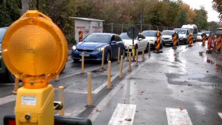 Doi kilometri într-o oră și 20 de minute. Șoferii, blocați în coloane interminabile în zona Pipera