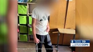 Inspector, despre elevul de liceu care s-a pozat cu cuţitul: Nu a suferit bullying, ci dimpotrivă