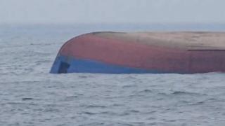 Primele imagini cu nava Khoryv, scufundată în Marea Neagră. Reacţia MAE
