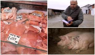 Cu cât vinde un fermier porcii de 120 de kilograme. 