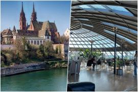 Aeroportul unic din Europa unde aterizezi în trei țări. Se află în apropierea mai multor orașe și obiective turistice spectaculoase