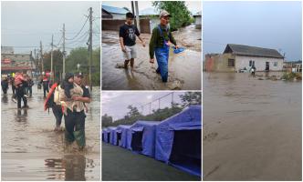 LIVE TEXT. Codul roşu de inundaţii a fost prelungit în Galaţi / Bilanţul dezastrului: 4 morţi, două persoane dispărute, sute de oameni evacuaţi, mii de case distruse