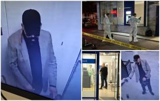 Jaf armat la o bancă din Iaşi. Un individ înarmat cu un pistol a ameninţat angajaţii dinăuntru să îi dea banii, însă a plecat cu mâinile goale