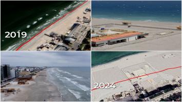 Megaproiectul ilegal de pe litoral, oprit după o anchetă Observator. Jumătate din şantier trebuie îngropat la loc în nisip