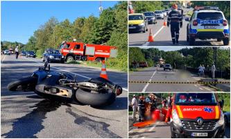 Un tânăr motociclist a murit pe loc, pe o şosea din Botoşani. A fost aruncat la zeci de metri distanţă, după un impact dezastruos