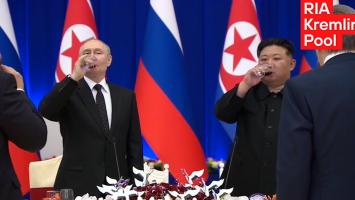 Rusia şi Coreea de Nord se vor sprijini reciproc dacă una din ţări e atacată. Occidentul vede întrunirea Putin - Jong Un ca pe "o nouă axă a tiraniei"